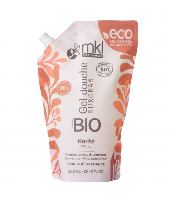 Eco-recharge certifiée bio 900ML - Karité