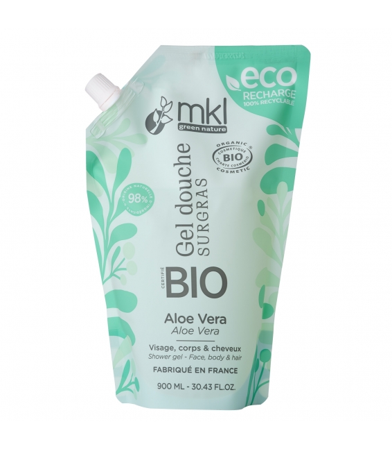 Eco-recharge certifiée bio 900ML - Aloe Vera