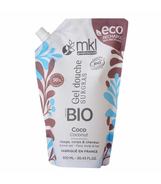 Eco-recharge certifiée bio 900ML - Coco