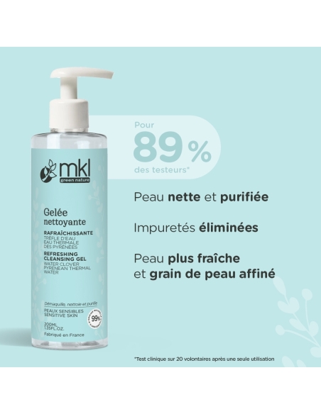 GELÉE NETTOYANTE RAFRAICHISSANTE