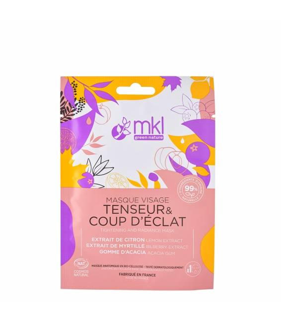 Masque Visage Tenseur Coup d'éclat certifié COSMOS NATURAL