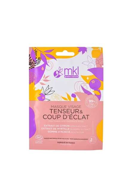 Masque Visage Tenseur Coup d'éclat certifié COSMOS NATURAL