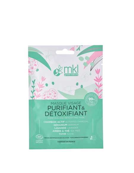 Masque Visage Purifiant Détoxifiant certifié COSMOS NATURAL