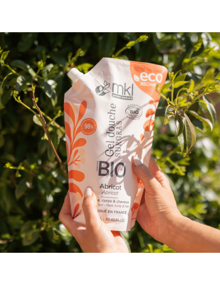 SHOWER GEL ECO-REFILL - APRICOT