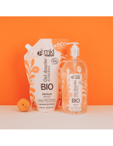 SHOWER GEL ECO-REFILL - APRICOT