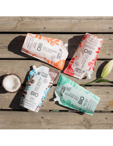 SHOWER GEL ECO-REFILL - APRICOT