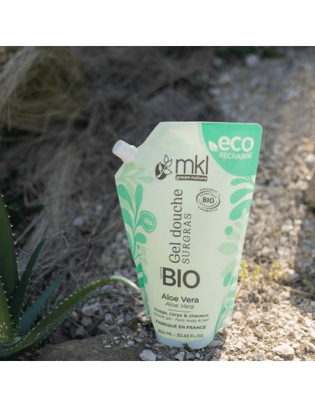 ECO-RECHARGE GEL DOUCHE SURGRAS - ALOE VERA