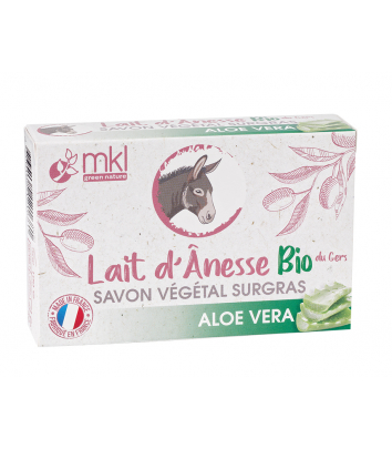 Organic Donkey’s Milk Soap 100g - Aloe Vera