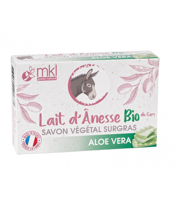 Organic Donkey’s Milk Soap 100g - Aloe Vera