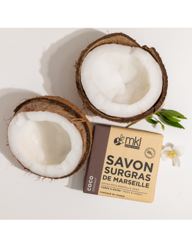 EXTRA-RICH MARSEILLE SOAP BAR - COCONUT