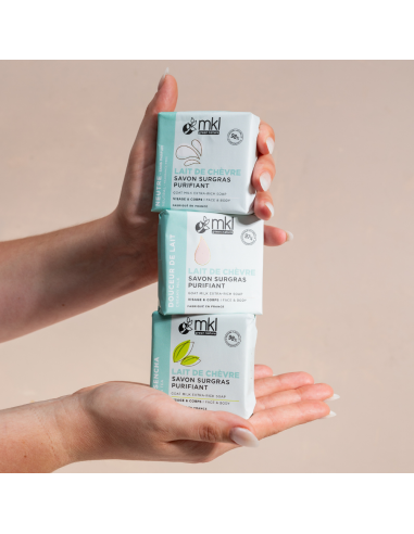 Savon au Lait de chèvre Bio 100 g - Neutre