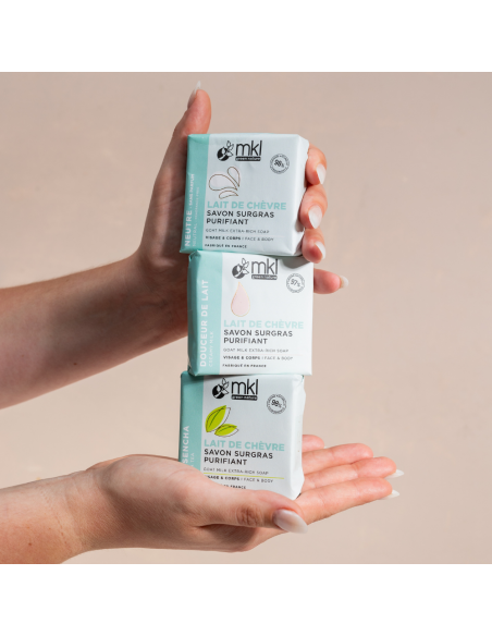 Savon au Lait de chèvre Bio 100 g - Neutre