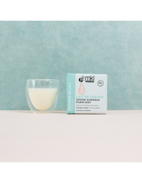 Savon au Lait de chèvre Bio 100 g - Douceur de lait