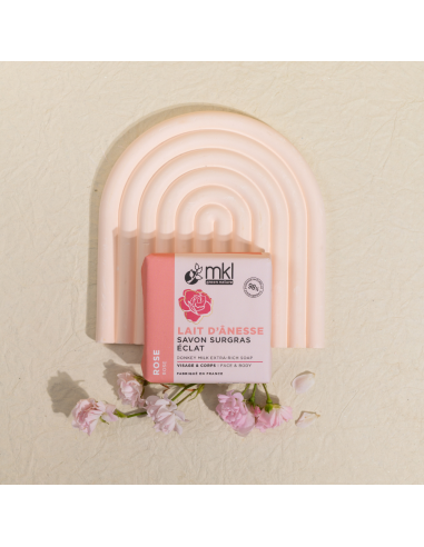 Savon Lait d'ânesse Rose 100 g