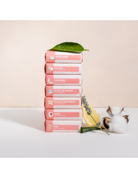 Savon Lait d'ânesse Miel 100 g