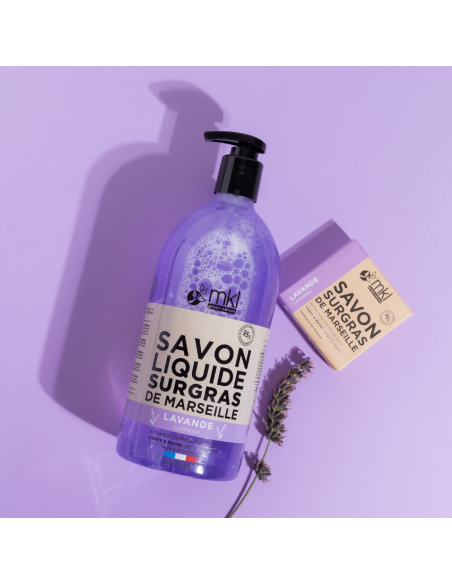 EXTRA-RICH MARSEILLE LIQUID SOAP - LAVANDA