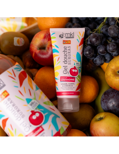 GEL DOUCHE SURGRAS KIDS - GRENADINE
