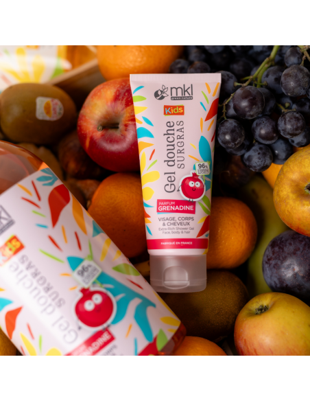 GEL DOUCHE SURGRAS KIDS - GRENADINE