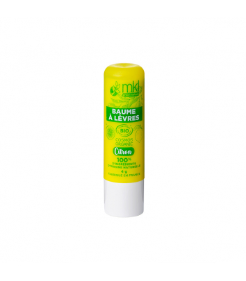 Certified organic Lip Balm – Lemon
