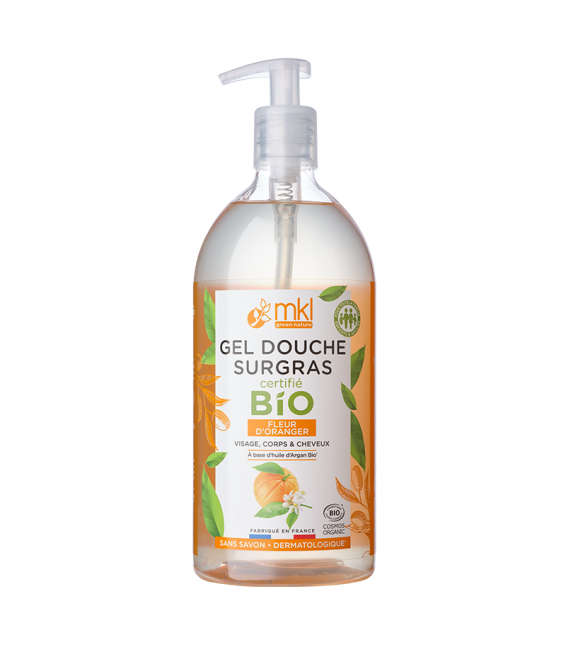 Certified organic shower gel – Orange Blossom