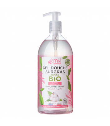 Certified organic shower gel – Cotton flower