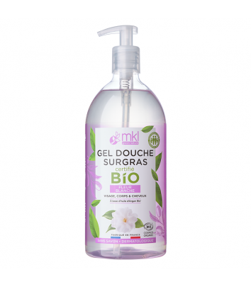 Certified organic shower gel – White flower