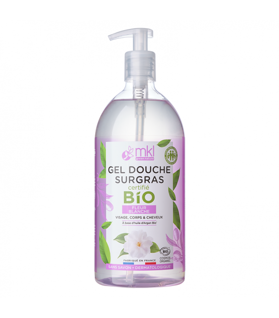 Certified organic shower – White flower