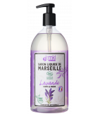Certified organic marseille liquid soap - Lavender