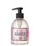 Certified organic marseille liquid soap - Rose