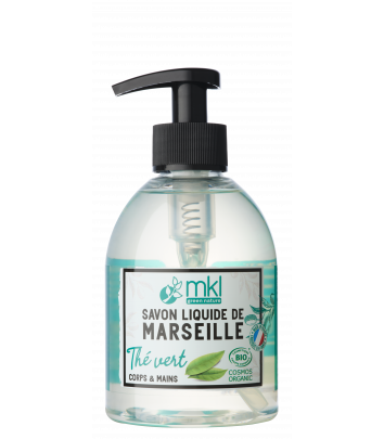 Savon de Marseille certifié BIO 300 ml - Thé vert