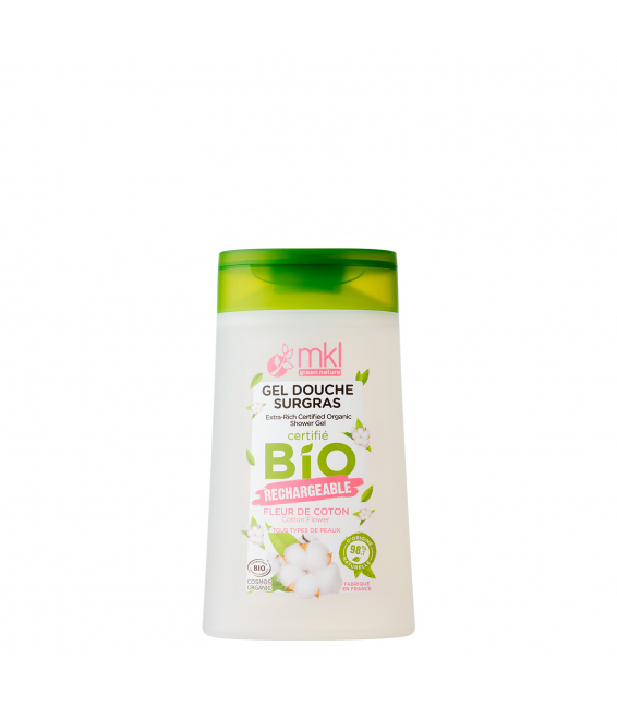 Certified organic shower gel 200 ml – Cotton flower