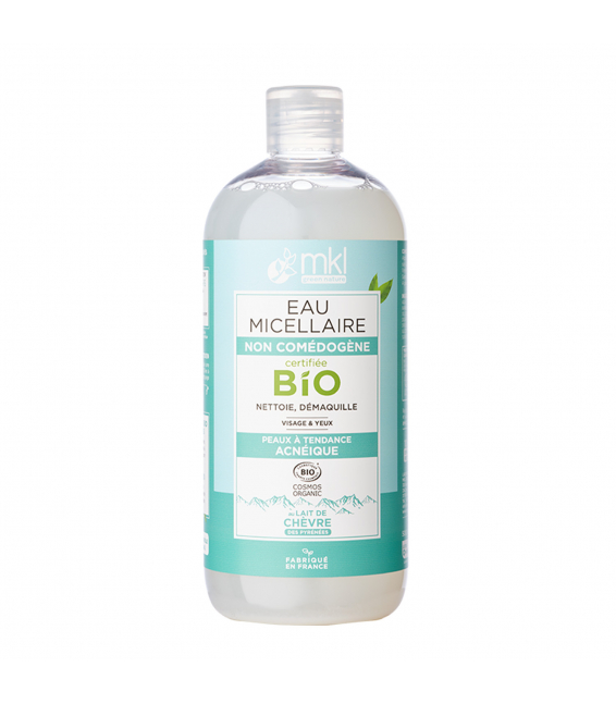 Certified organic micellar water - 500ml